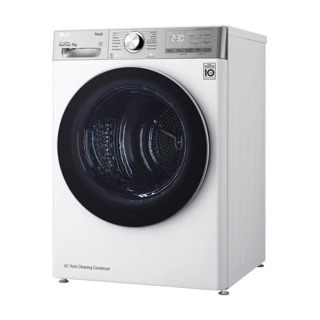 LG DC90V9V9E 9кг хатаагч, цагаан	