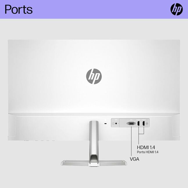 HP Series 5 527SW FHD 27" White Monitor	