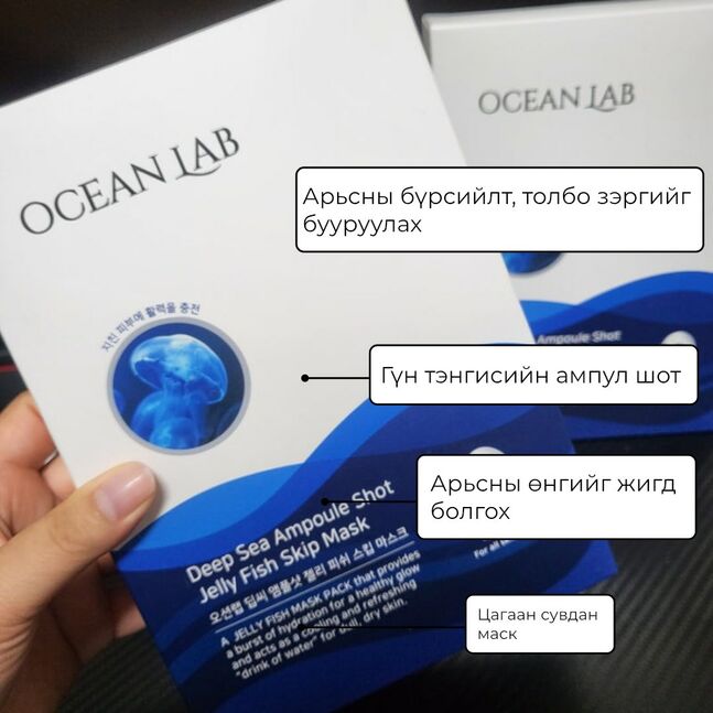 Ocean lab mask