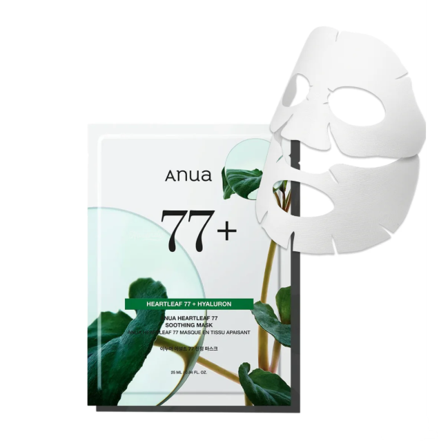 ANUA HEARTLEAF 77 SOOTHING SHEET MASK 25ML 