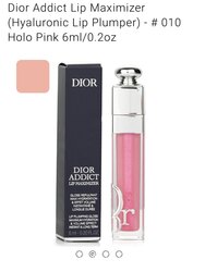 Dior addict lip maximizer 010 holo pink