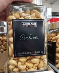 Kirkland  cashiews 1070gr
