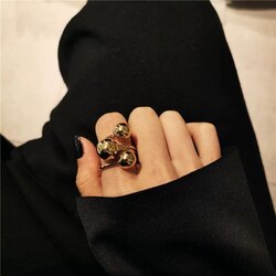 K алтаар бүрсэн гуулин бөгж