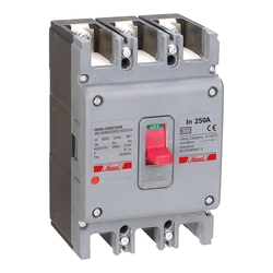 Molded case circuit breaker HDM3 - 250L/3P - Mag-theR 180A