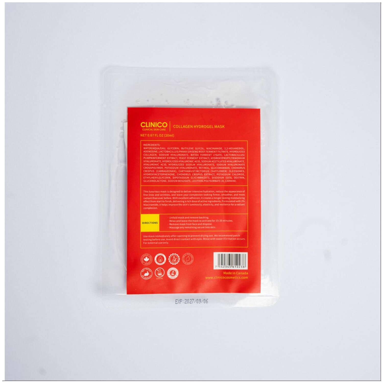 Collagen Hydrogel Mask 