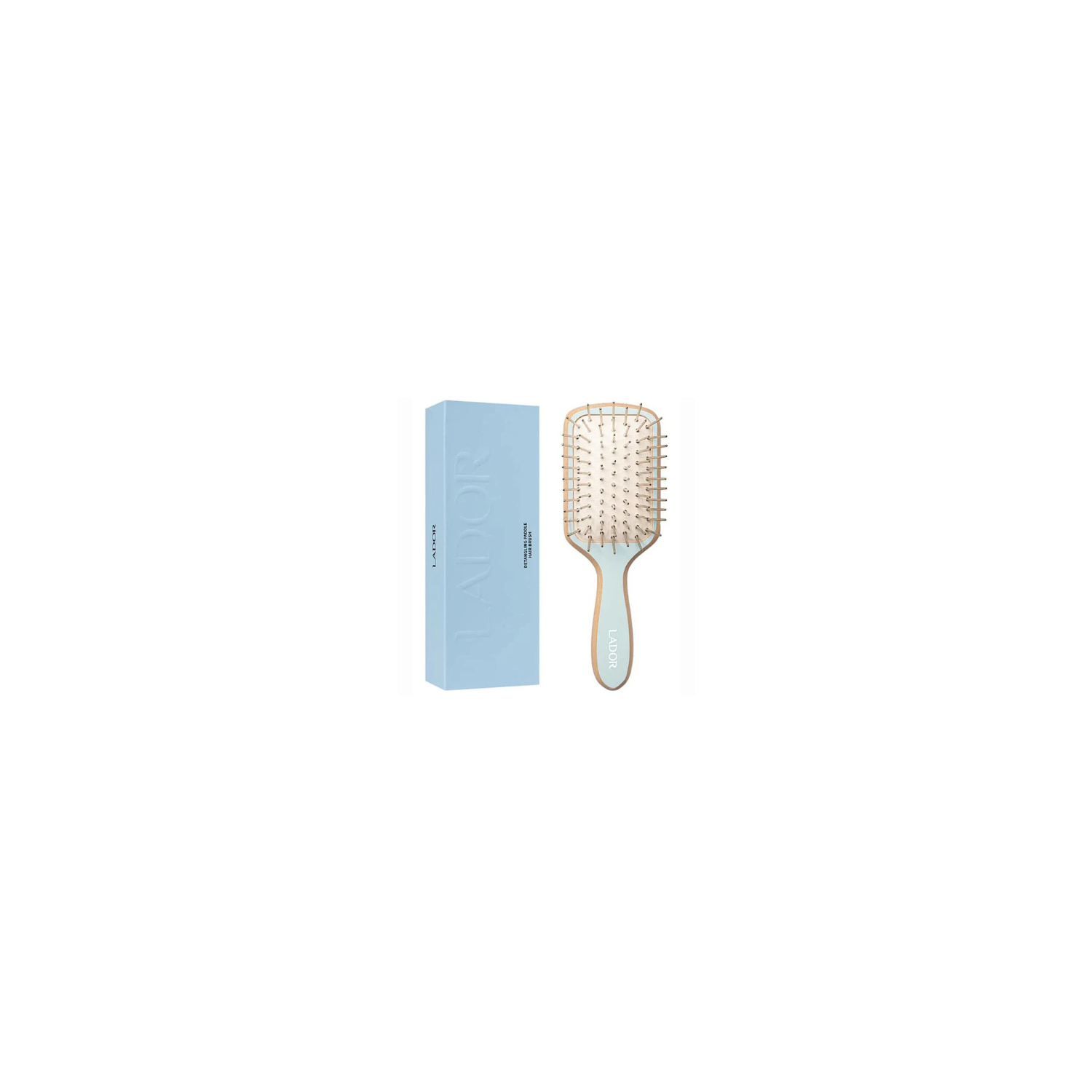 LADOR DETANGLING PADDLE HAIR BRUSH #BLUE