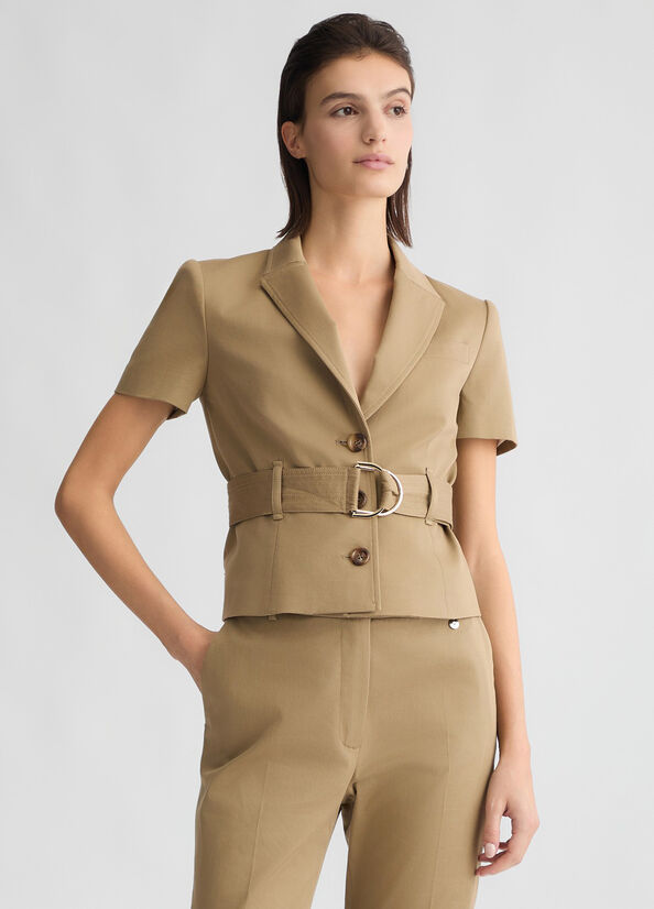 JACKET W. WOVEN