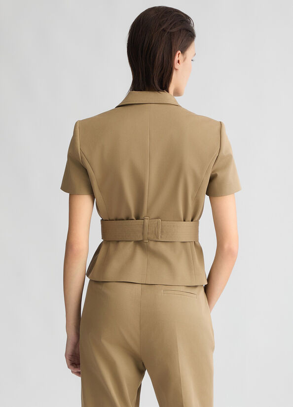 JACKET W. WOVEN