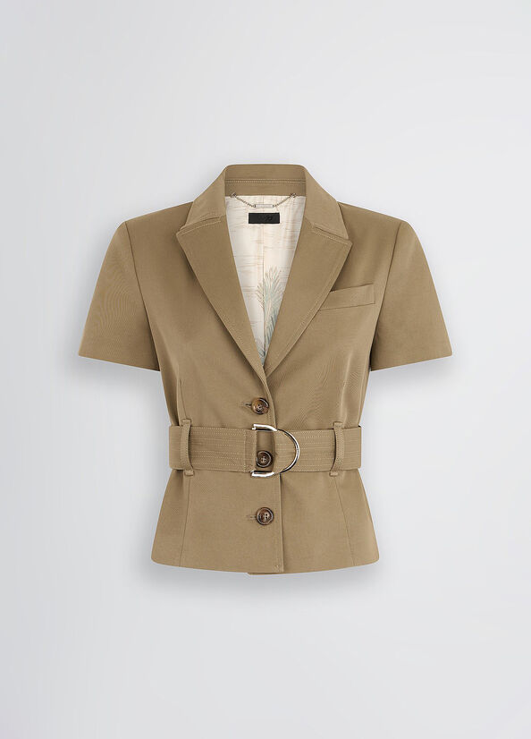 JACKET W. WOVEN
