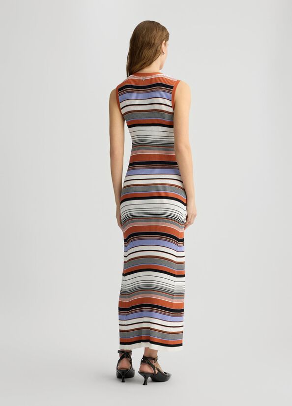 DRESS W. KNITTED
