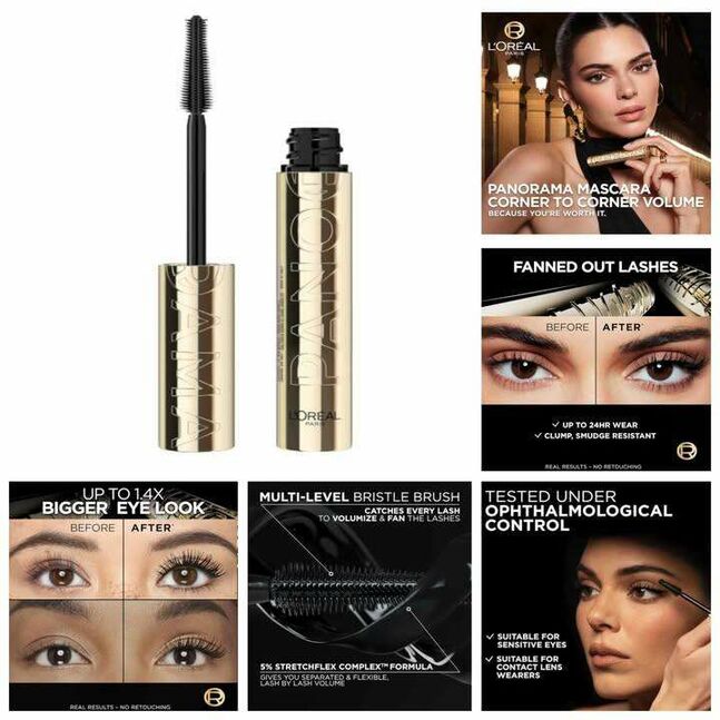 Loreal paris voluminous panorama mascara