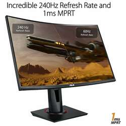 Asus tuf gaming vg27vqm 27'' 240hz curved monitor