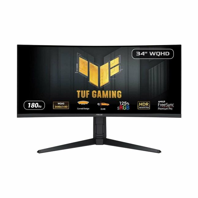 Asus tuf gaming monitor vg34vql3a 34" 2k 180hz