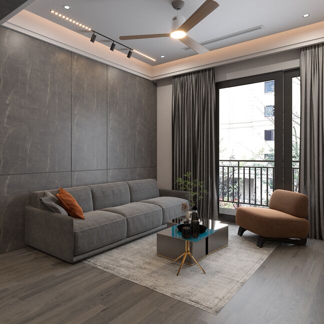 F244 ST76 Anthracite Candela Marble