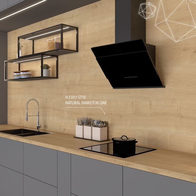 H3303 ST10 Natural Hamilton Oak