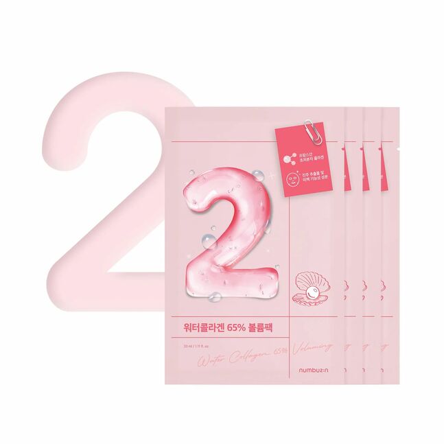 NUMBUZ:N No.2 Water Collagen 65% Voluming Sheet Mask
