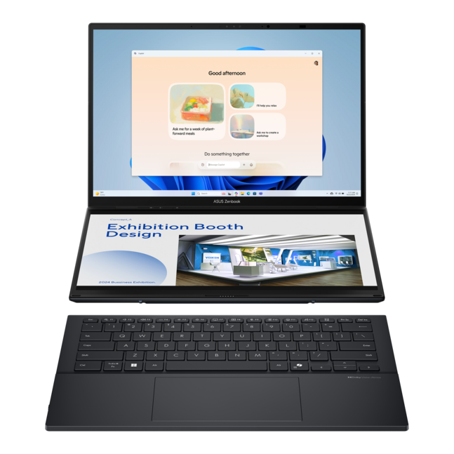 Asus Zenbook Duo UX8406CA Ultra9-185H 32GB 2TB Arc GPU 3K OLED Notebook