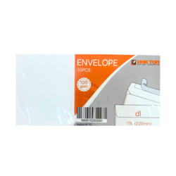 цагаан дугтуй 110*220мм 10ш