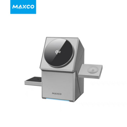 Mexico touch control rotating magnetic wireless charger  