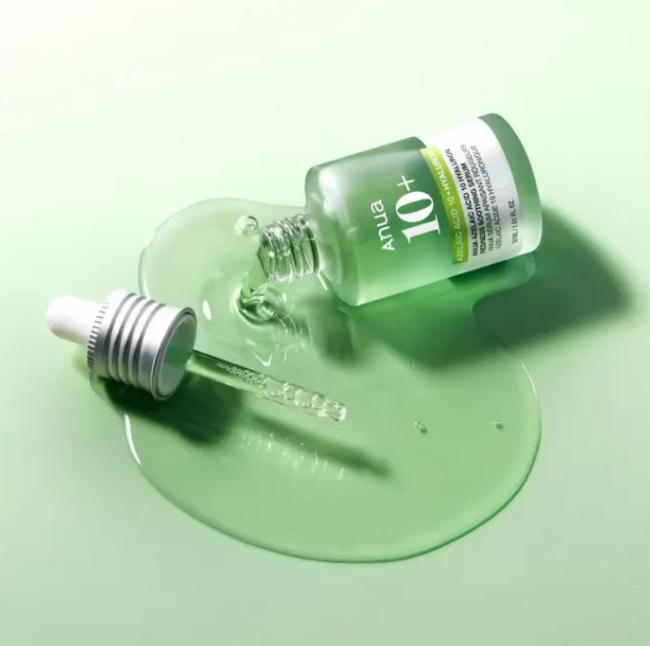 ANUA AZELAIC ACID 10 HYALURON REDNESS SOOTHING SERUM 30ml GLB