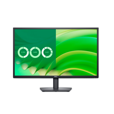 Dell E2725H, 27 inch, FHD 1920x1080 at 75 Hz, VGA, DP with DP Cable