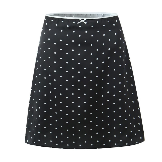 Polka dot skirt