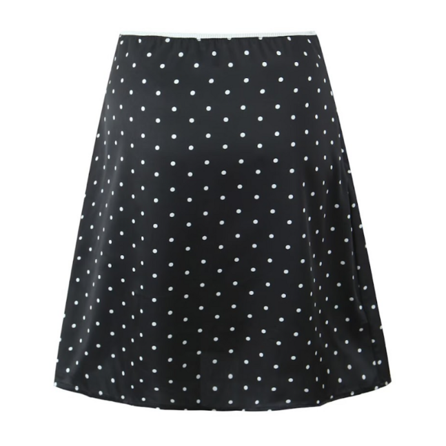 Polka dot skirt