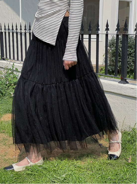 mesh skirt
