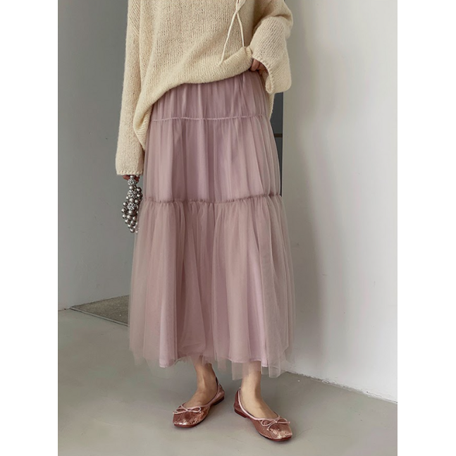 mesh skirt