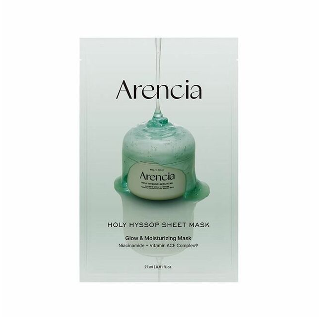 ARENCIA Holy Hyssop Sheet Mask