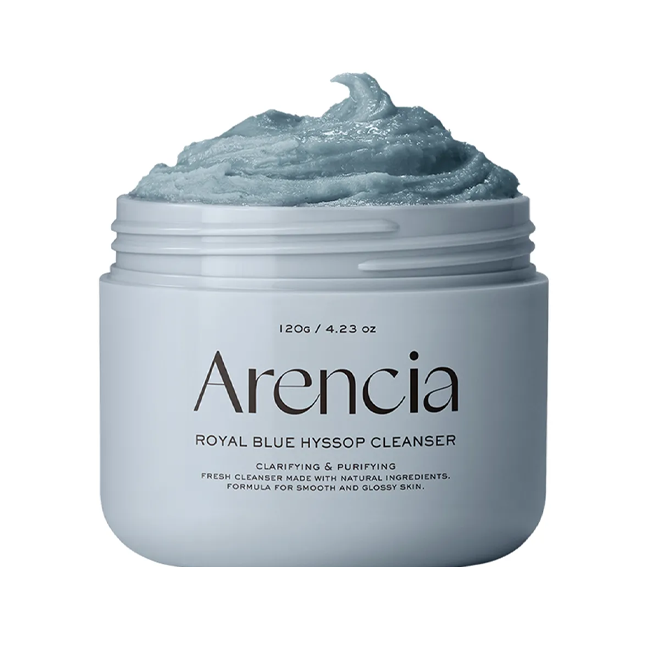 ARENCIA Fresh Blue Hyssop Rice Mochi Cleanser