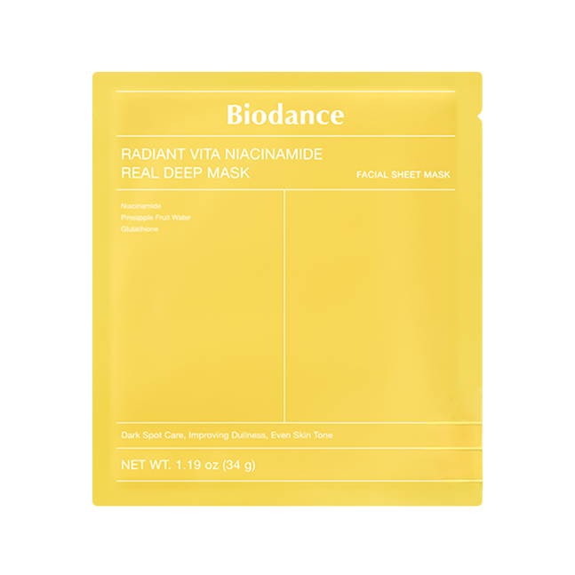 BIODANCE Radiant Vita Niacinamide Real Deep Mask