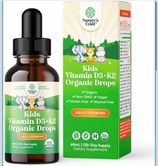 Nature’s craft vitamin d3k2 drops
