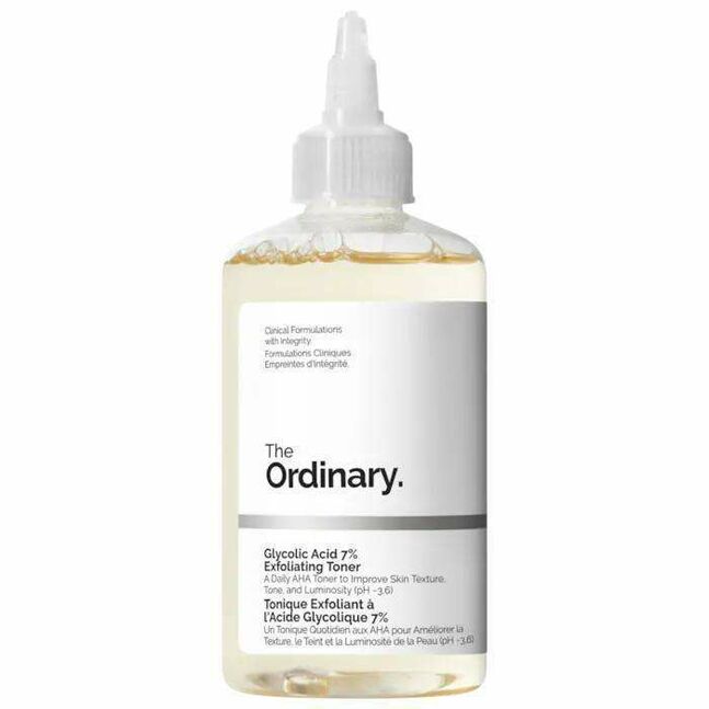 The ordinary glycolic acid 7% exfoliating toner хэмжээ: 240мл 