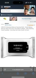 Vidivici cleasing tissue salfitka