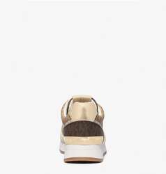 Michael kors-andi color block signature logo trainer