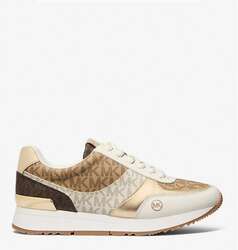Michael kors-andi color block signature logo trainer