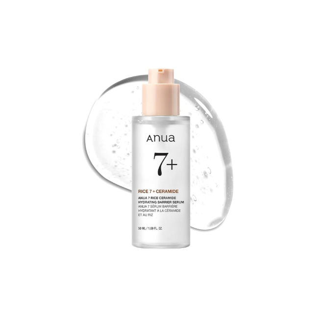 ANUA 7 RICE CERAMIDE HYDRATING BARRIER SERUM 