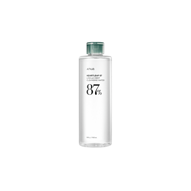 ANUA HEARTLEAF 87 LOW PH DEEP CLEANSING WATER