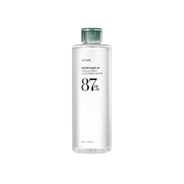 ANUA HEARTLEAF 87 LOW PH DEEP CLEANSING WATER