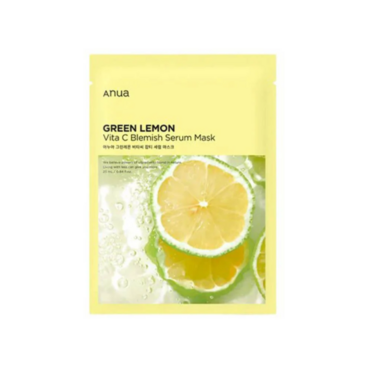 ANUA GREEN LEMON VITA C BLEMISH SERUM MASK 