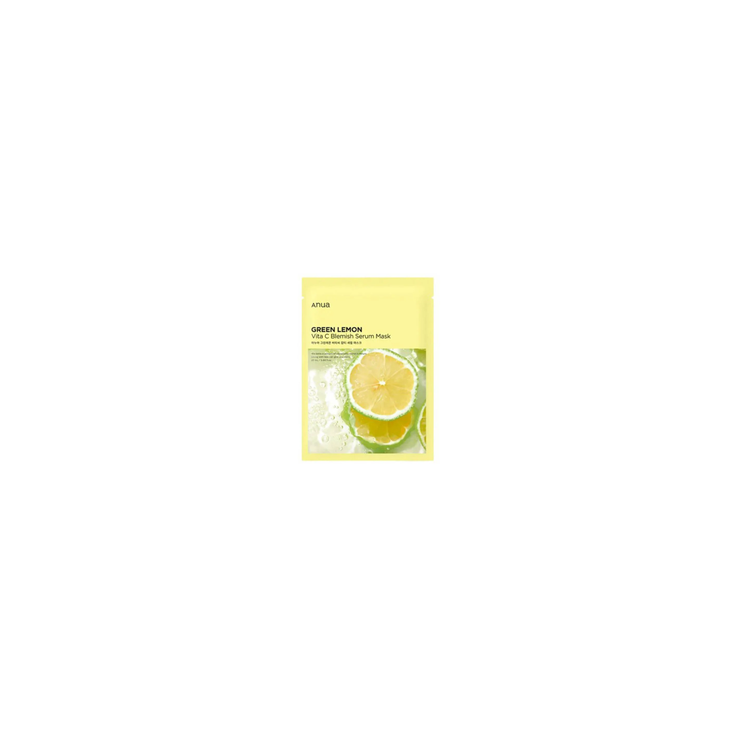 ANUA GREEN LEMON VITA C BLEMISH SERUM MASK 