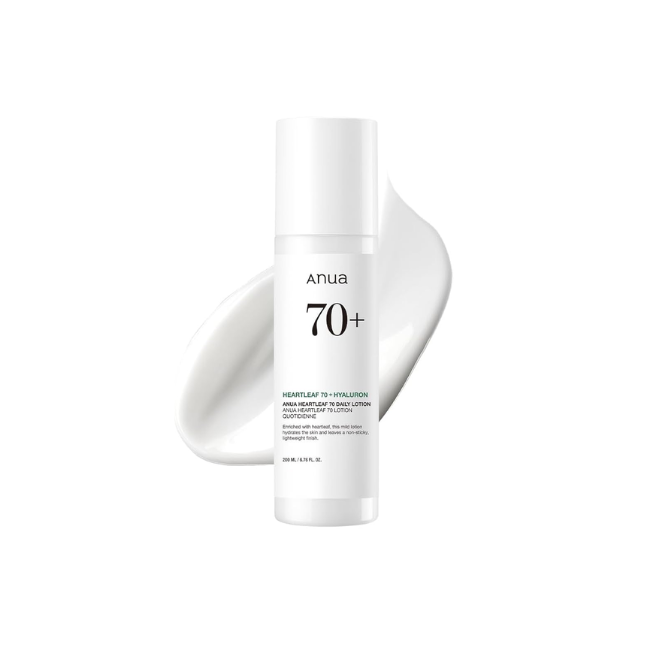 ANUA HEARTLEAF 70% DAILY LOTION 