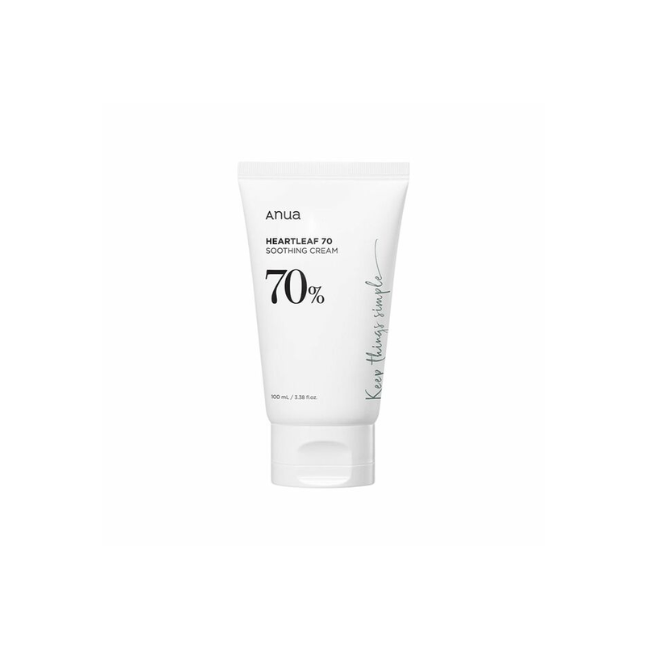 ANUA HEARTLEAF 70% SOOTHING CREAM 