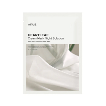 ANUA HEARTLEAF CREAM MASK NIGHT SOLUTION 