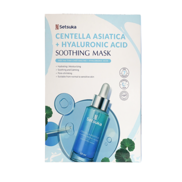 Centella Asiatica+Hyaluronic acid Soothing mask
