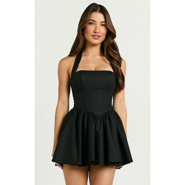 mini dress black