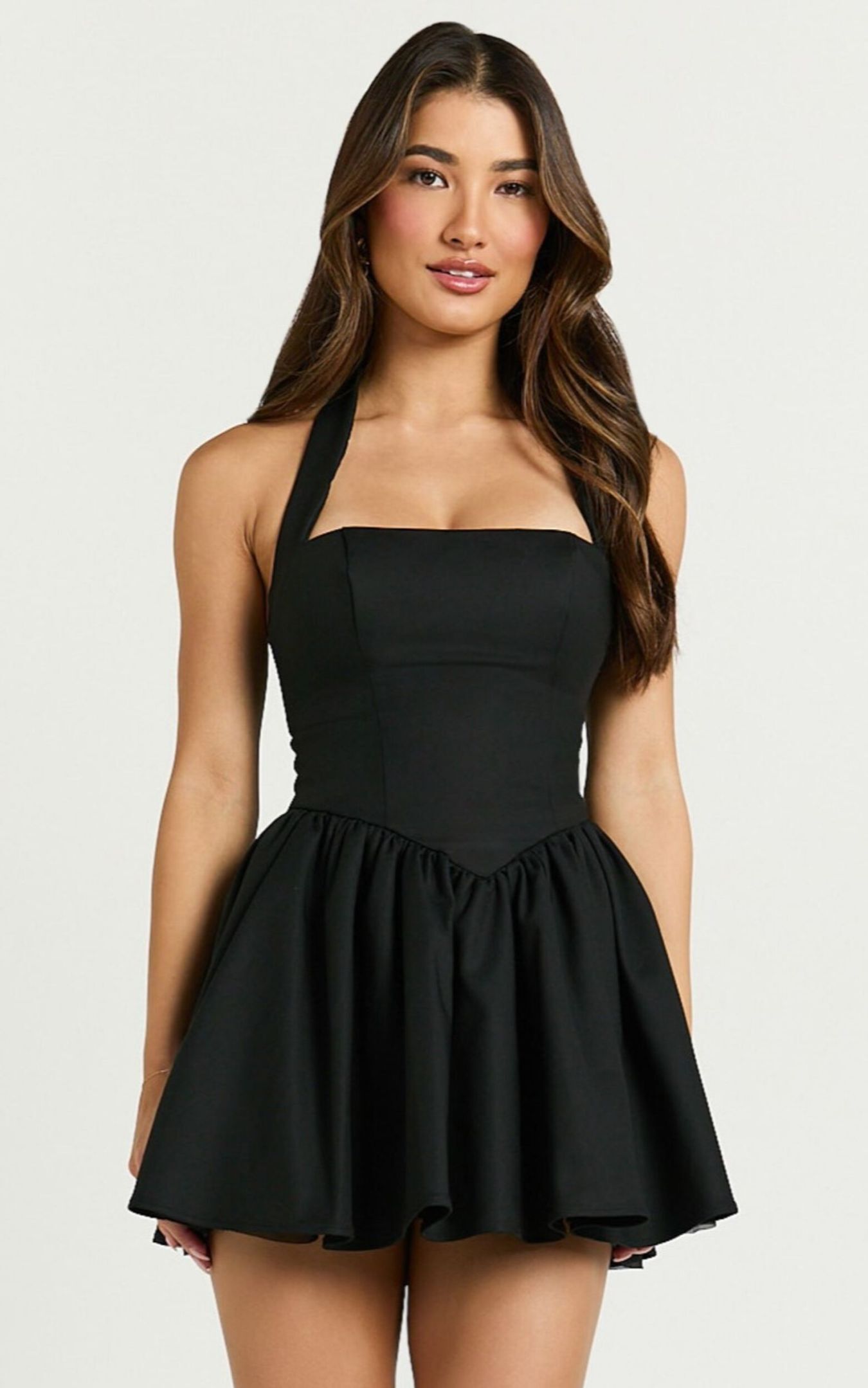 mini dress black