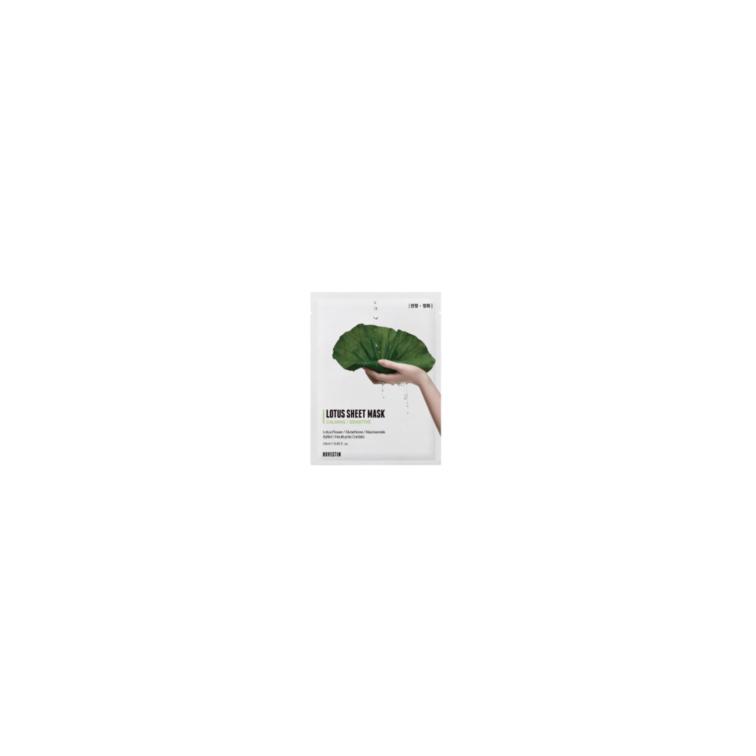 Rovectin Calming Lotus Sheet Mask 5ea