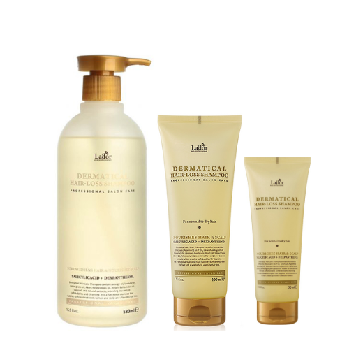 LADOR DERMATICAL ҮС УНАЛТЫН ЭСРЭГ ШАМПУНЬ  (FOR NORMAL TO DRY HAIR) 530ML